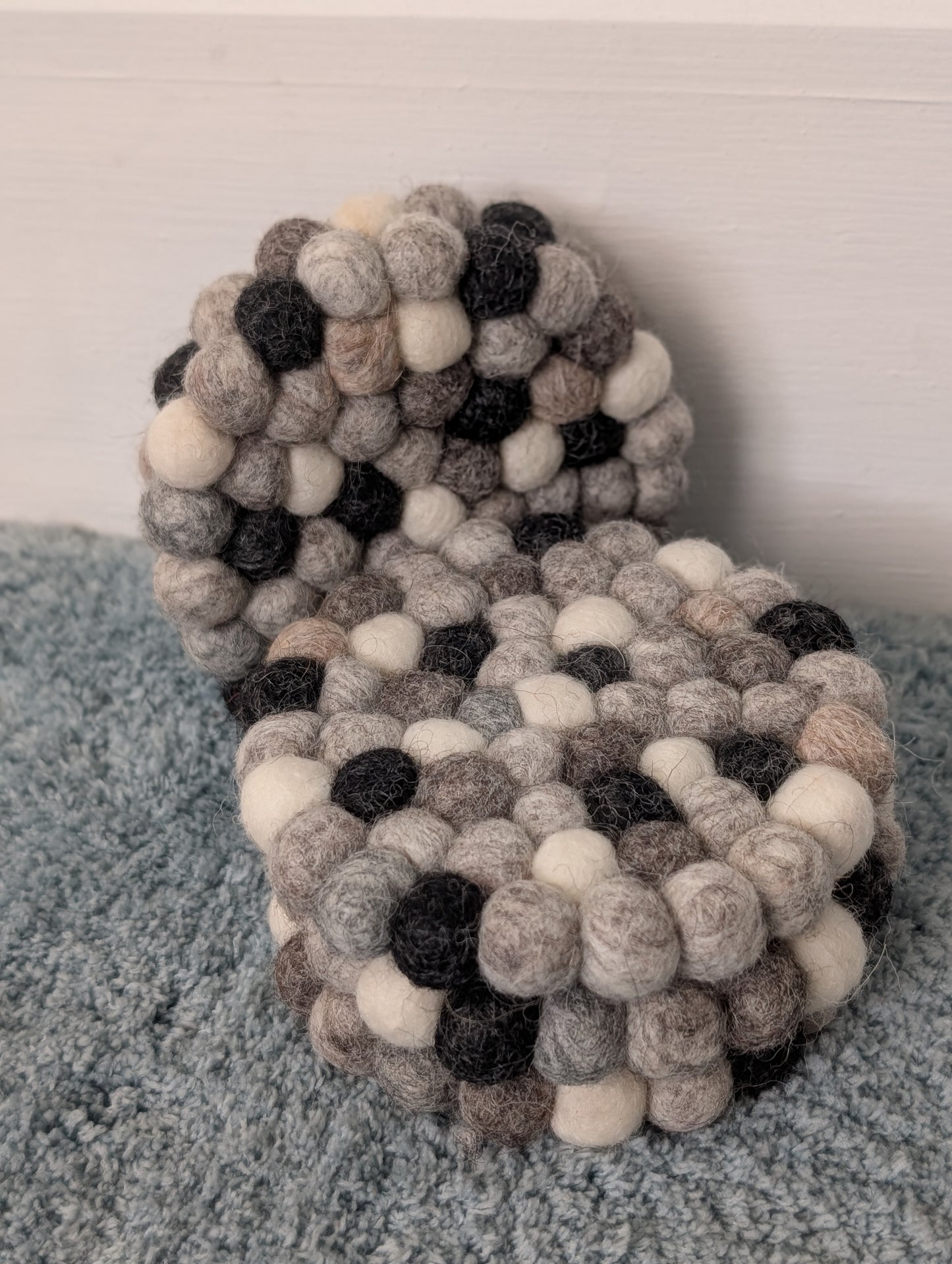 Felt handmade coasters