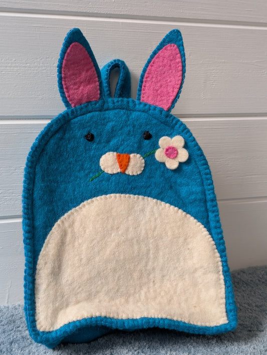 Felt handmade Bunny back pack