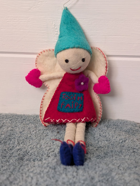 Felt handmade tooth fairy