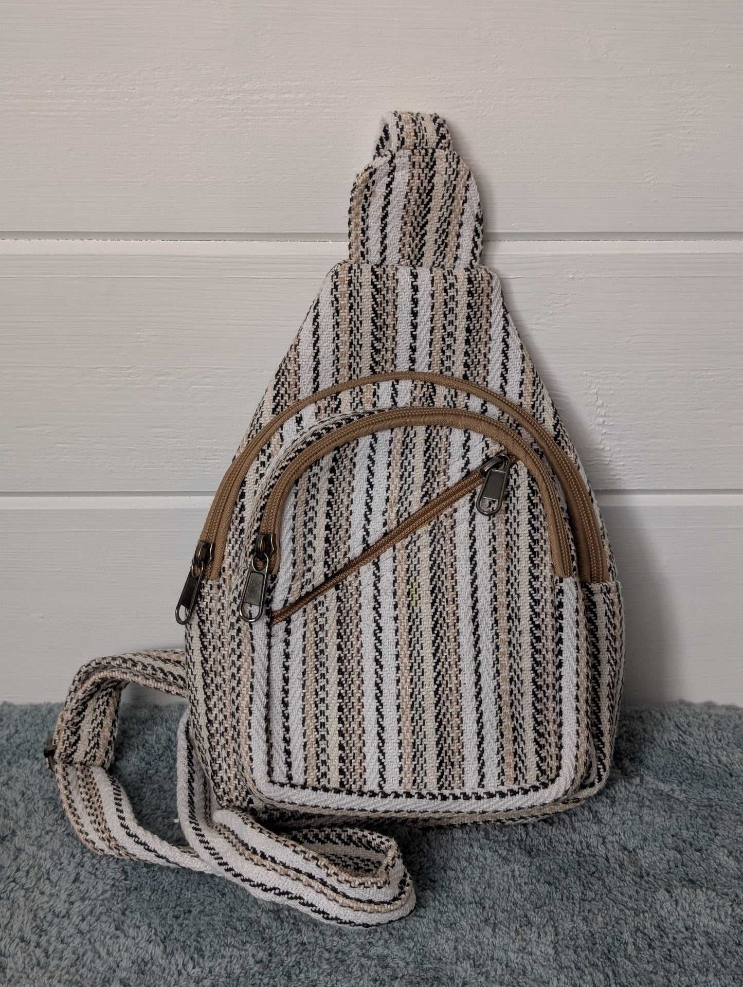 Cross body mini backpack