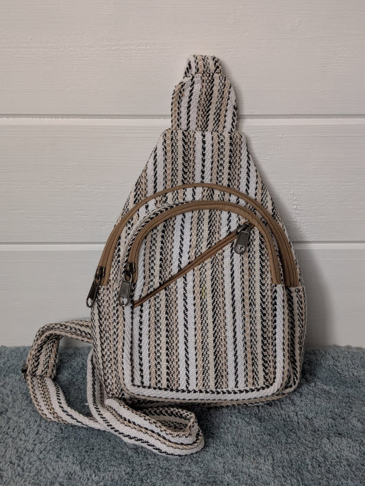 Cross body mini backpack