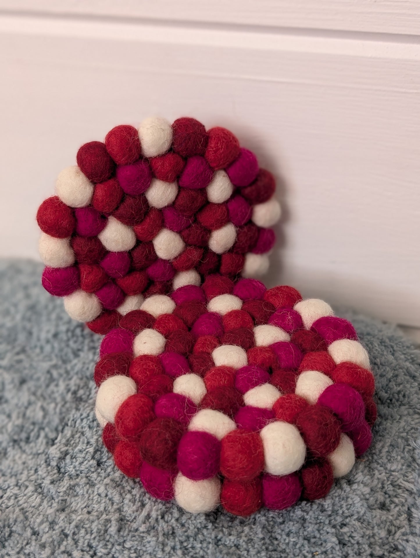 Felt handmade coasters