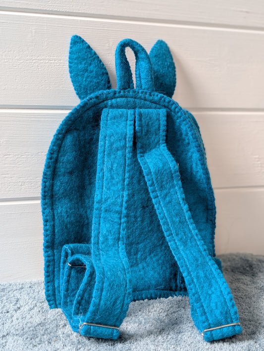 Felt handmade Bunny back pack